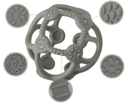MCGMITT Teether Ball silikonové kousátko 10 cm