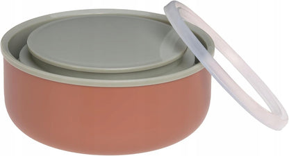 LÄSSIG Food Jar Happy Prints Rozsdamentes acél LUNCH TERMOS 350 ml