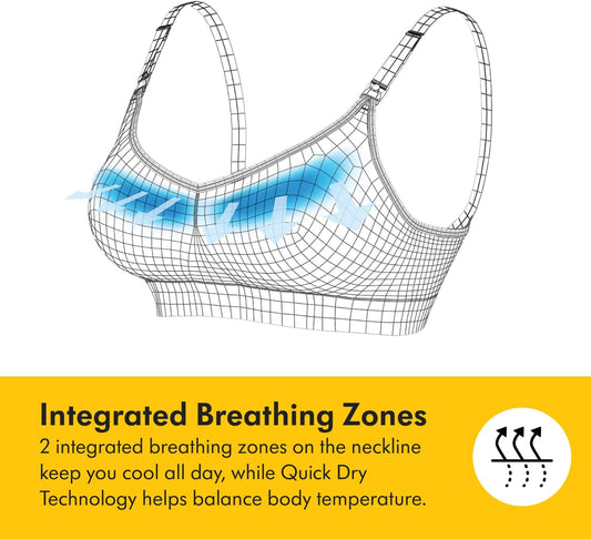 MEDELA KEEP COOL ULTRA reggiseno per allattamento senza cuciture XXL
