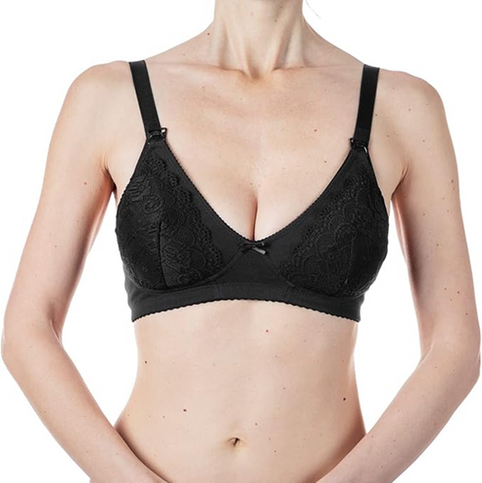 CHICCO nursing bra with decorative lace