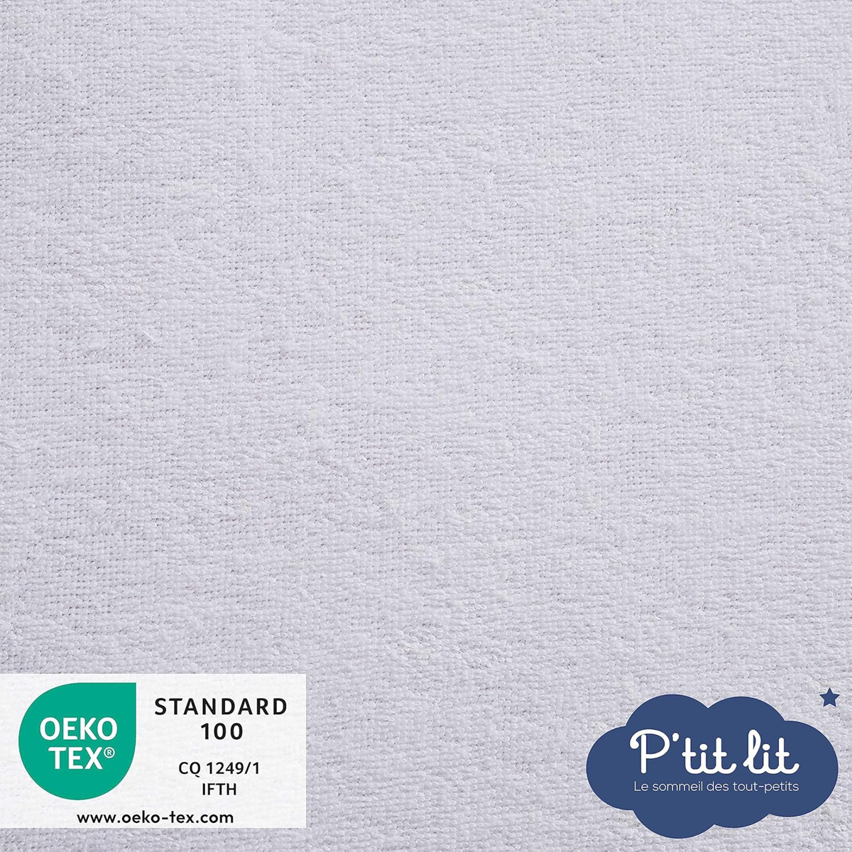 P'TIT LIT protège-matelas imperméable 70x140 anti-acariens