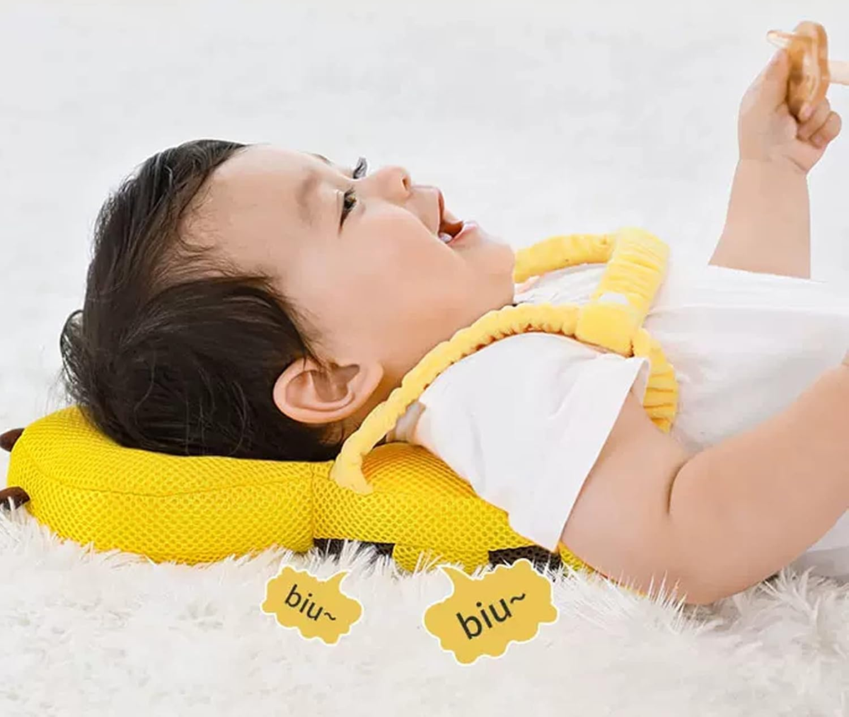 BABY HEAD PROTECTOR hoofd- en rugbescherming bij het leren lopen BIJ