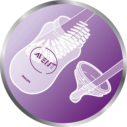 PHILIPS AVENT SCF145/08 cepillo para limpiar chupetes y biberones con funda