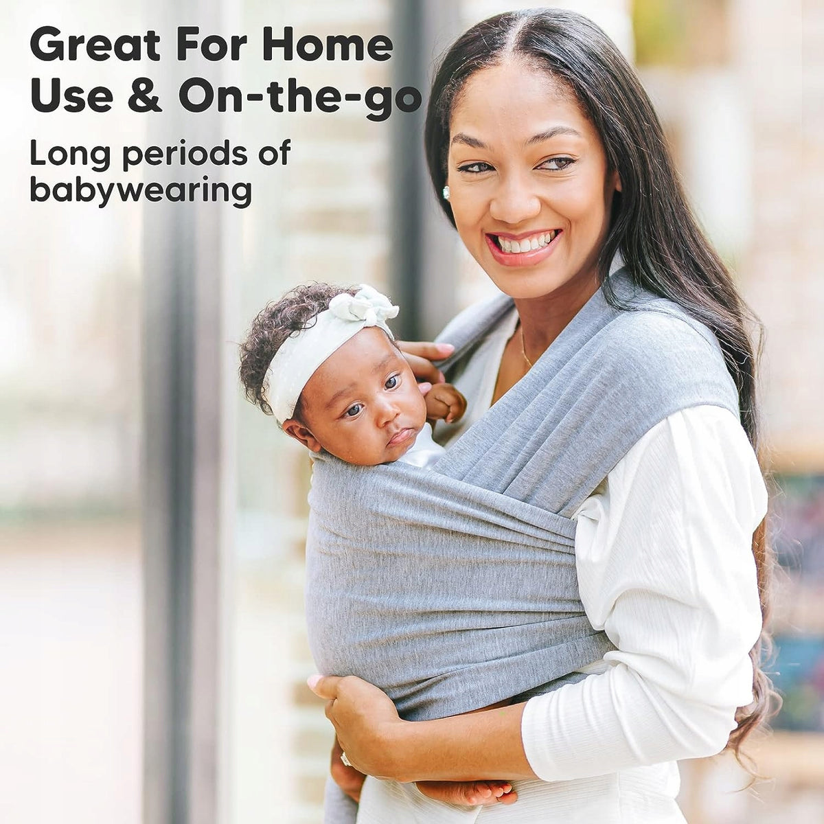 Ideal for newborns and premature babies Soft, elastic material ensuring comfortable carrying