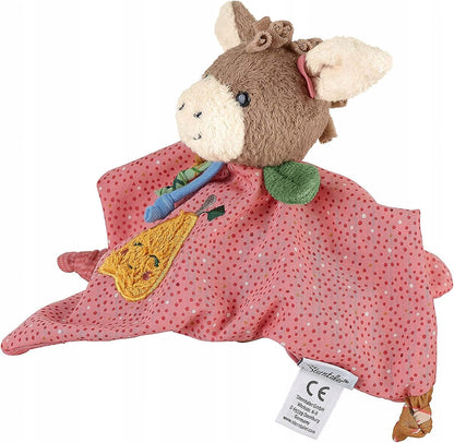 STERNTALER Donkey Emmilycomforter cuddly toyage 0 +colour pink-greydimensions approx. 20 x 20 cmmaterials