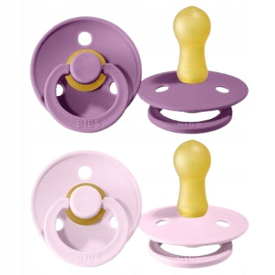 BIBS COLOUR dudlíky uklidňující 2ks kaučuk 6m+