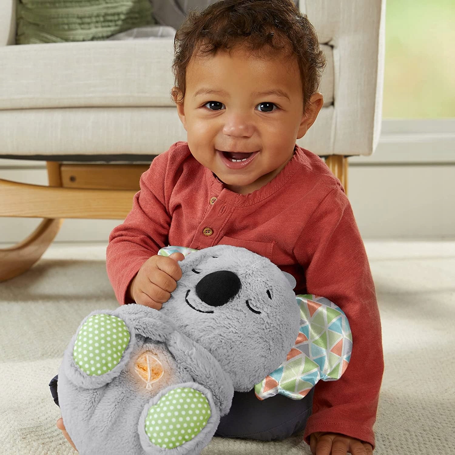 FISHER-PRICE śpiący KOALA oddychający brzuszek
