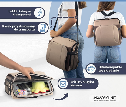 MOBICLINIC Hochstuhl-Sitzerhöhung für Reise, Affe