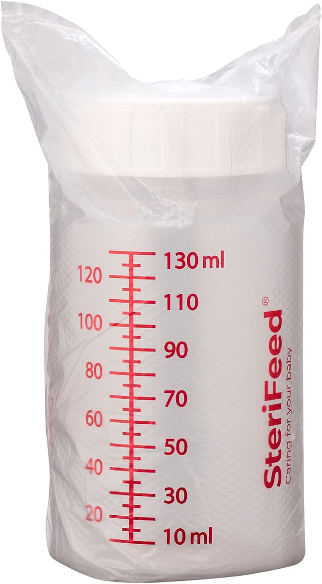 STERIFEED recipiente para leche materna biberón 130 ml 1 unidad