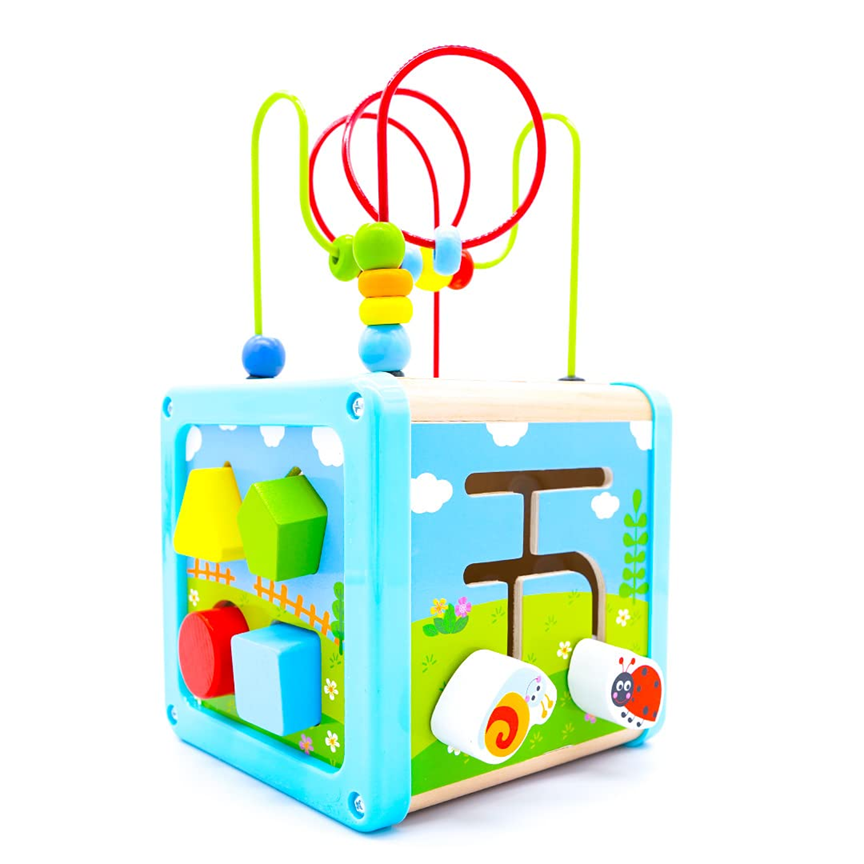 LOTTI & WILLplay cubeage 18 m+dominant colour bluedimensions 15.5 x 15.5 x 16 cmmaterials wood, metalfree of