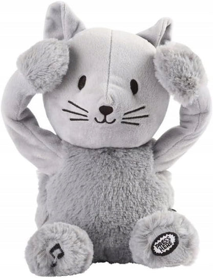 PIOUPIOU ET MERVEILLES melodia e brincadeira de esconde-esconde GATO OSCAR 20 cm