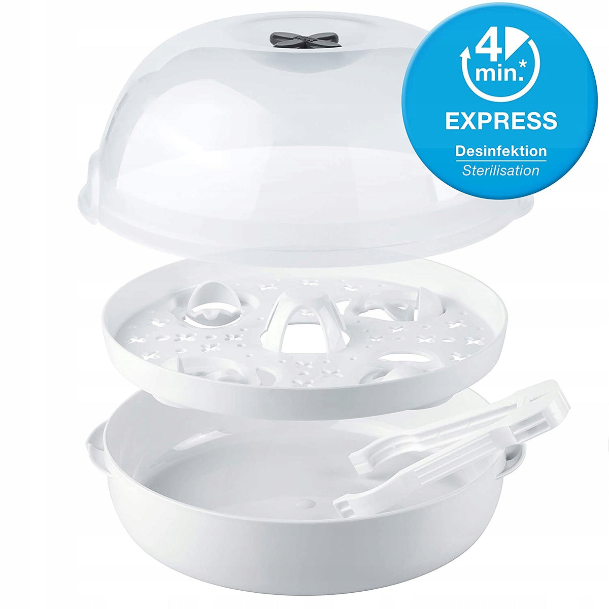 NUK Micro Express Plus αποστειρωτής φούρνου μικροκυμάτων