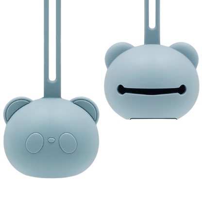 Boîte porte-tétines en silicone 7 x 21 cm PANDA