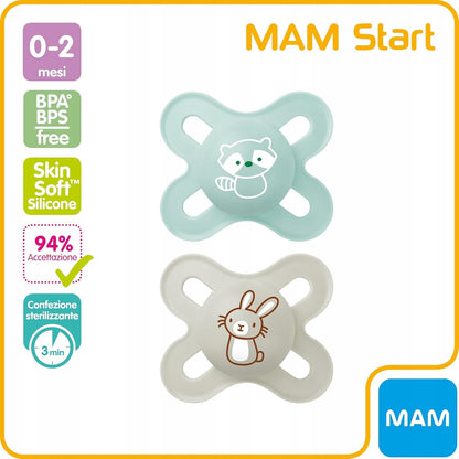 MAM START suzetă liniștitoare 0-2m + cutie