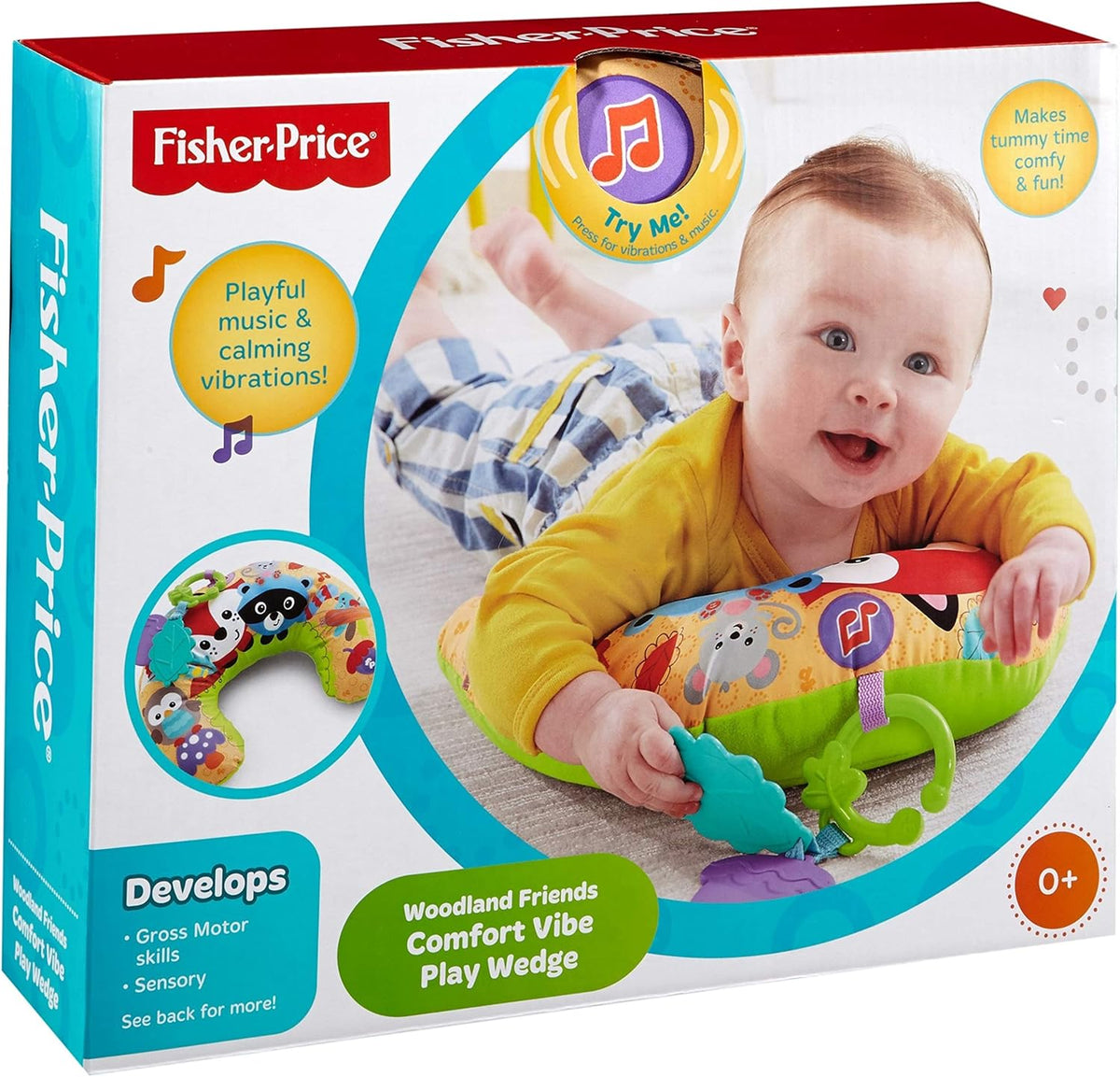 FISHER-PRICE hasalós játékpárna dallammal és rezgéssel