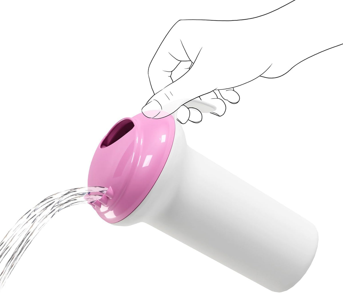 OKBABY Splash recipiente para enxaguar o cabelo do bebé 500 ml