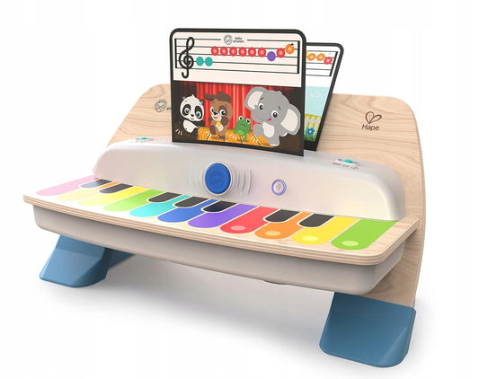 HAPE BABY EINSTEIN fa érintős zongora + 5 zenekártya