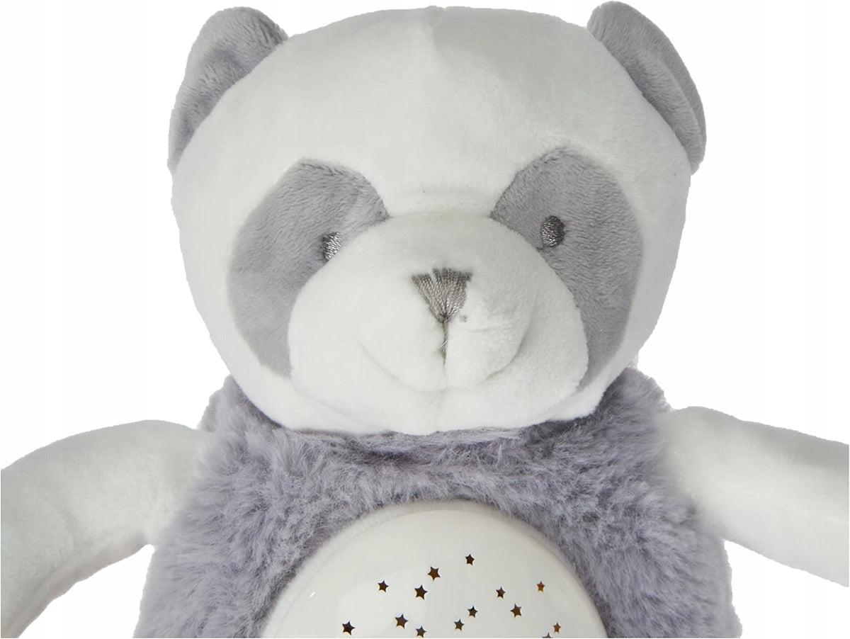 DOUDOU et COMPAGNIE plüss projektor zenével PANDA 25 cm