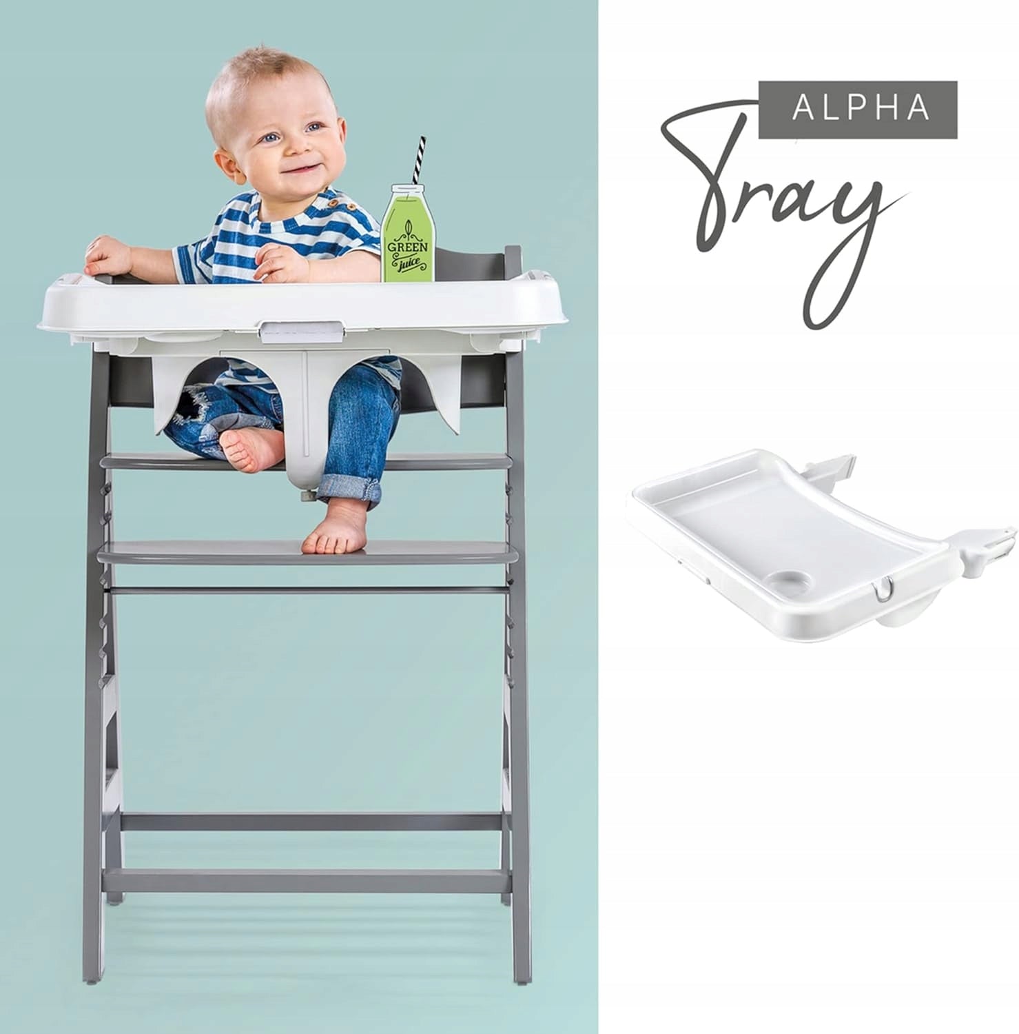 HAUCK Alpha+ Tray etetőszék-kiegészítő készlet