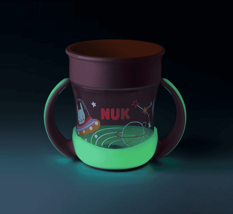 NUK Mini Magic Cup 360° non-spill cup 160 ml 6 m+ glow-in-the-dark