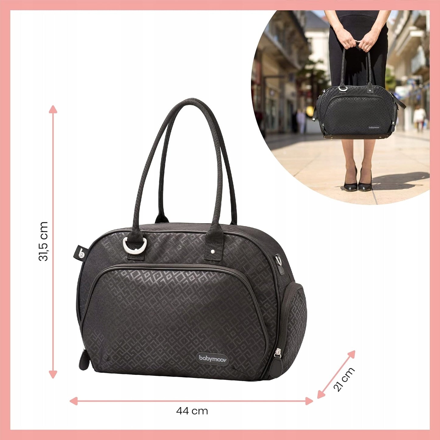BABYMOOV torba do wózka TRENDY BAG + akcesoria
