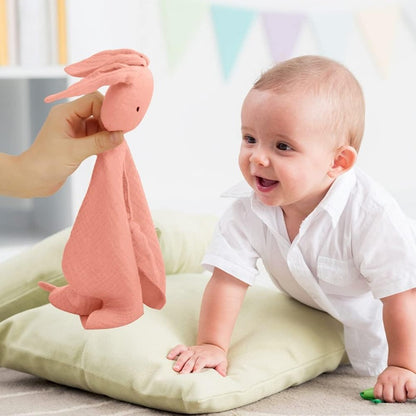 VICLOON bavlněný komforter deka na objímání KRÁLÍK 31 x 31 cm