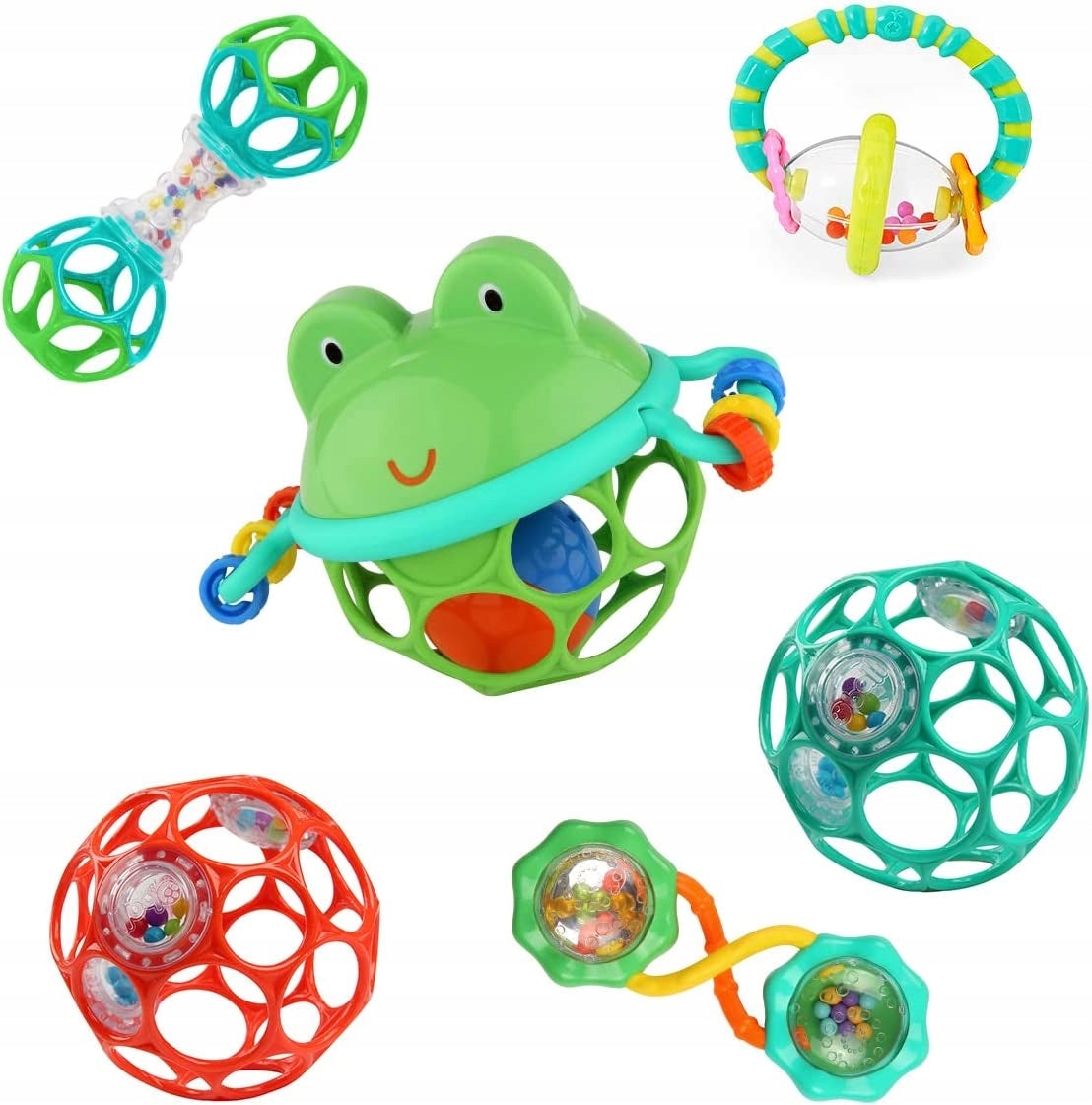 BRIGHT STARTS Little Shakers baba játék szett 6 db 0+