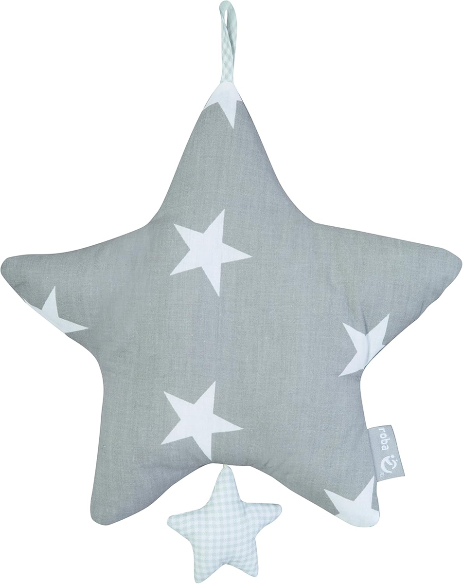 ROBA Little Stars zawieszka z pozytywką do wózka i łóżeczka 27 x 27 cm