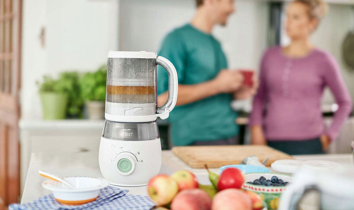 PHILIPS AVENT SCF885/01 4in1 Dampfgarer Mixer Flaschenwärmer Auftaufunktion 1000ml