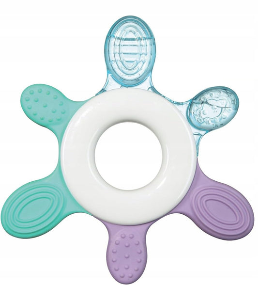 NIP anneau de dentition en silicone rafraîchissant et massant 3 m+ ÉTOILE