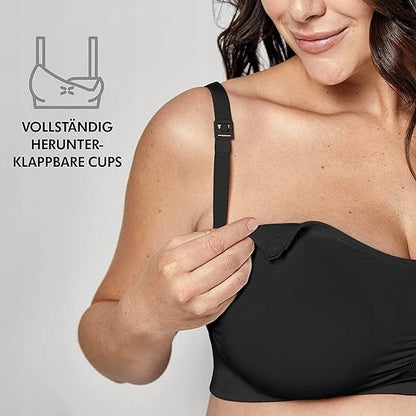 MEDELA KEEP COOL ULTRA nursing bra + breast pads L