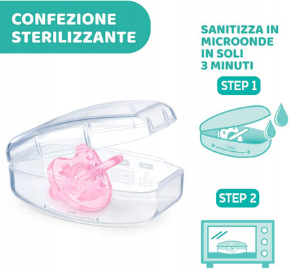 CHICCO PhysioForma DUAL SOFT cumlíky x2 2–6 mes.