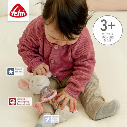 Fehn feehnLAND egér esőcsörgő, 19cm, 0m+