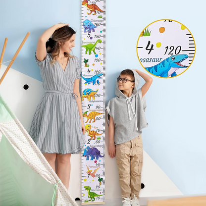 BEINOU toise suspendue 200 cm en toile et bois