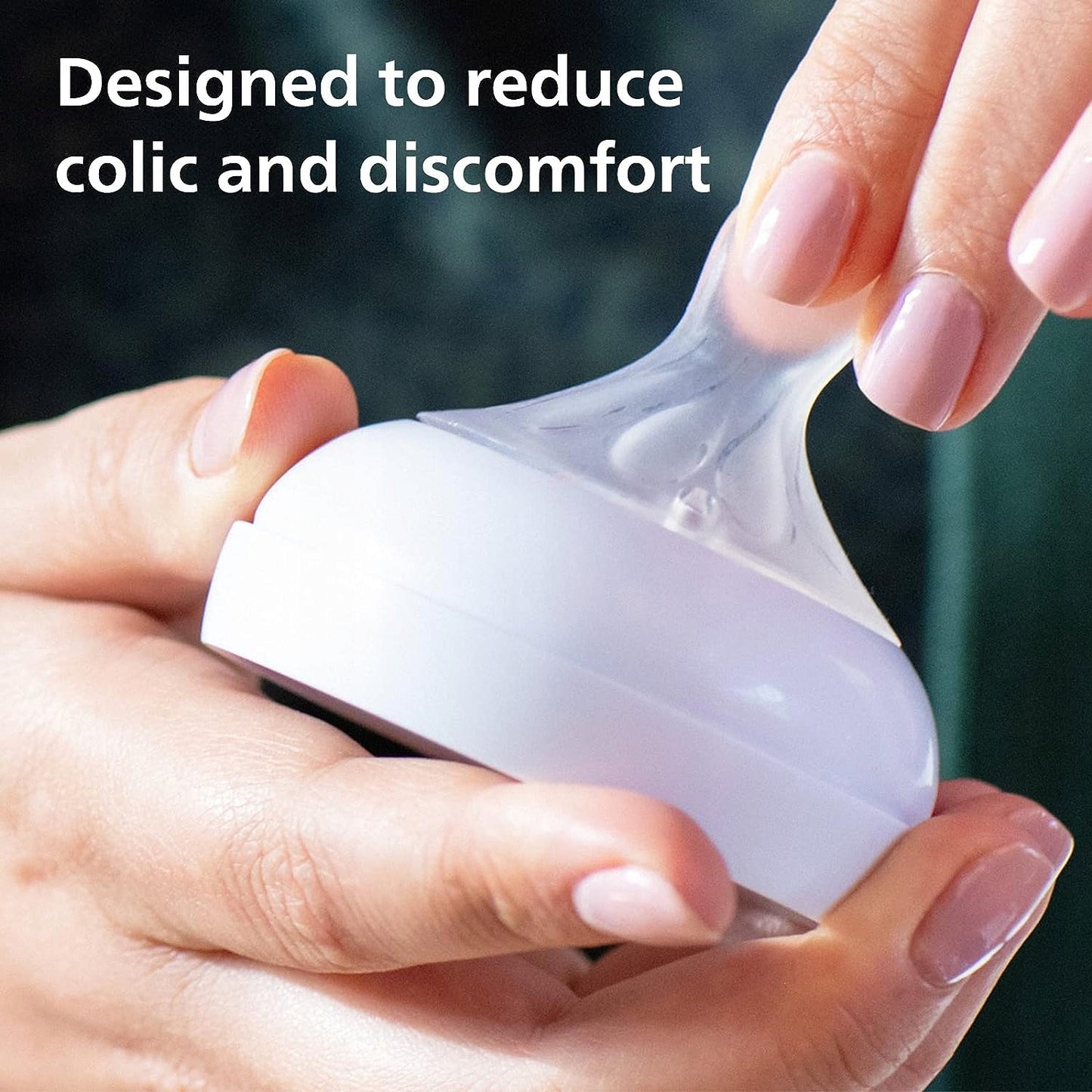 PHILIPS AVENT Natural RESPONSE smoczki do butelek 0msc+ x2
