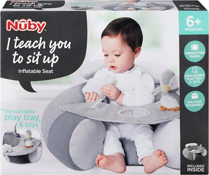NUBY Sit-Me-Up siedzisko dla niemowląt z motywem pingwina