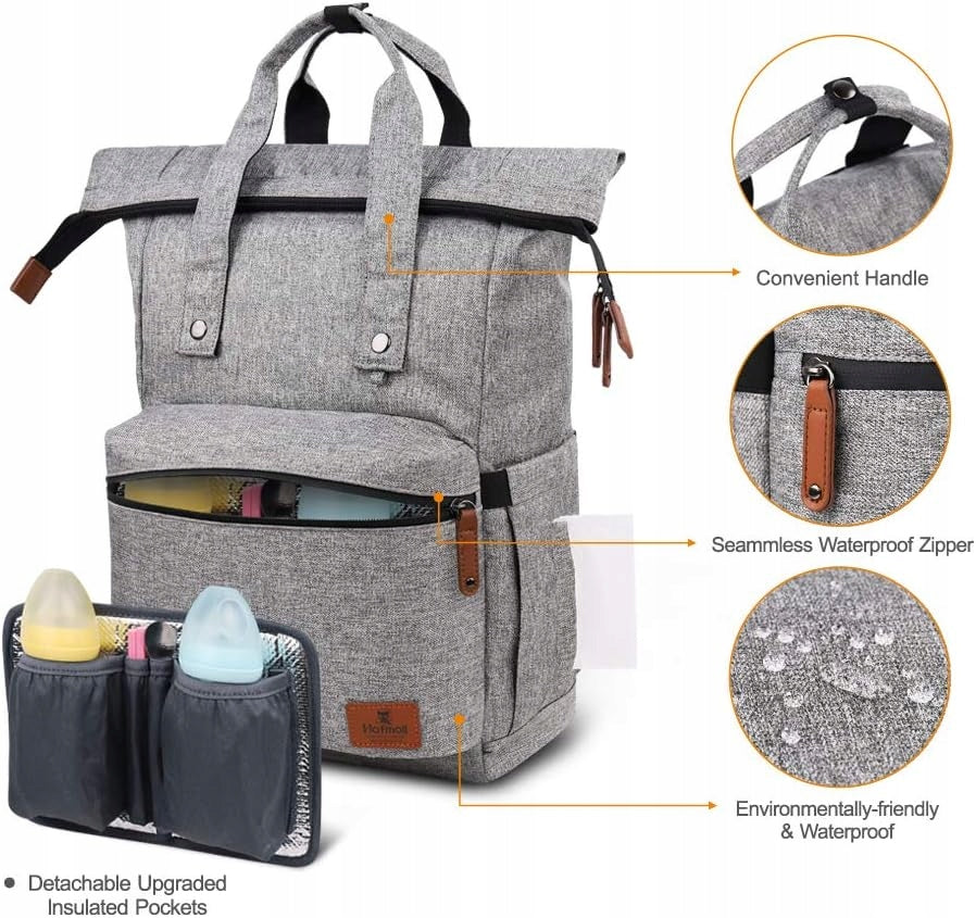 HAFMALL nappy bag and accessories
