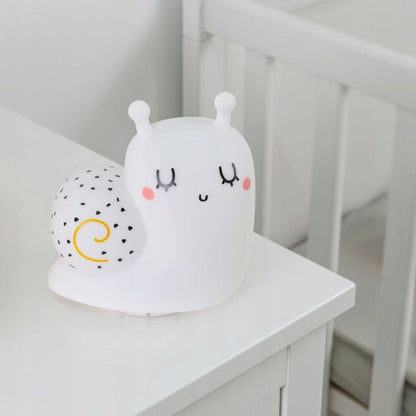 MINILAND Cosy Dreamer szilikon éjszakai lámpa CSIGA 12,3 12 db,3 cm