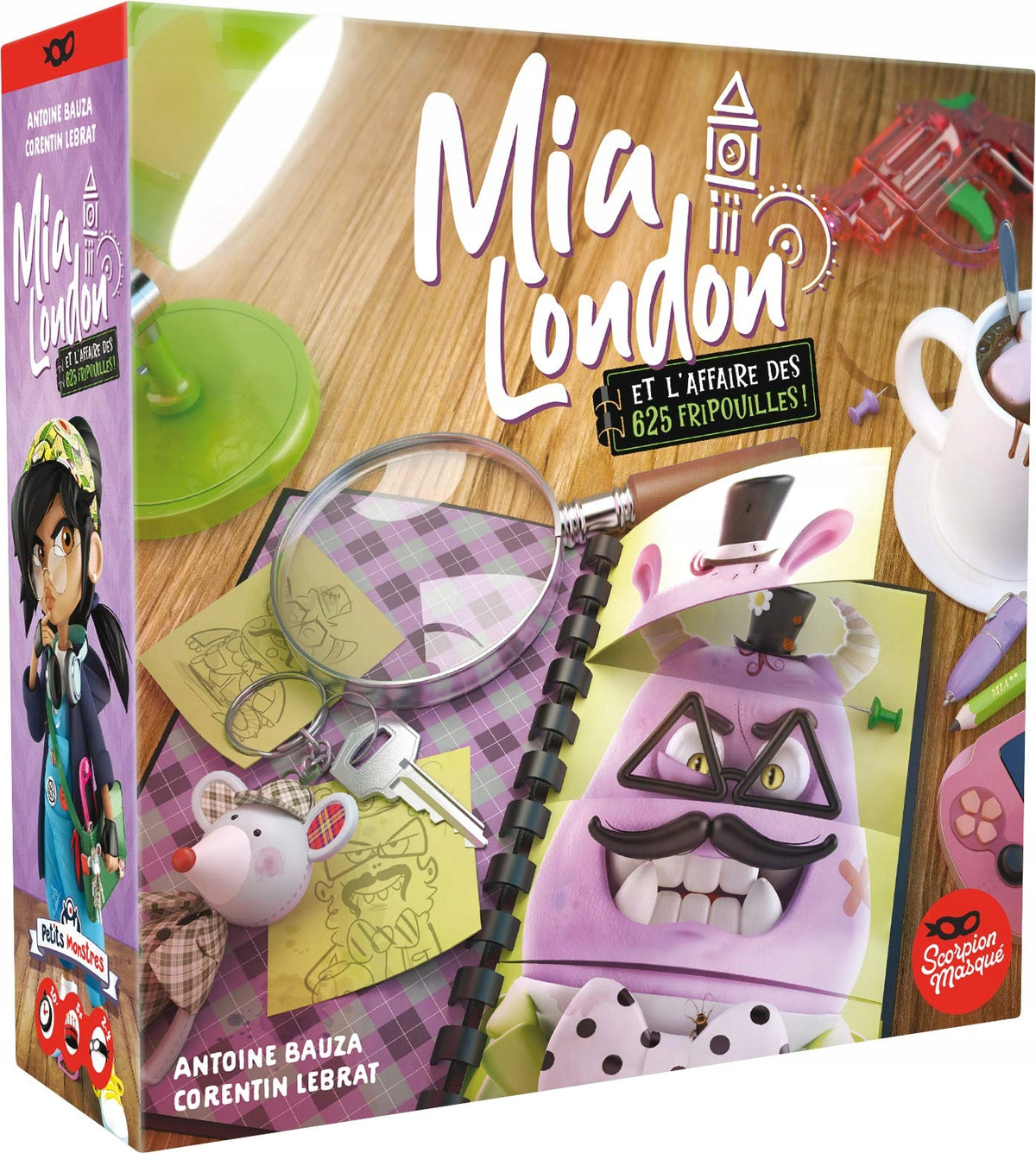 SCORPION MASQUE társasjáték 4 fő részére MIA LONDON francia verzió
