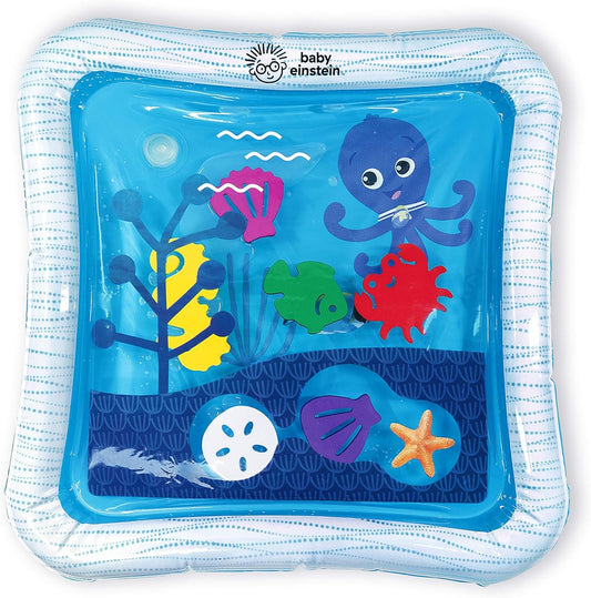 BABY EINSTEIN vízi játszószőnyeg hason fekvő játékhoz, 56 x 56 cm, OCEAN