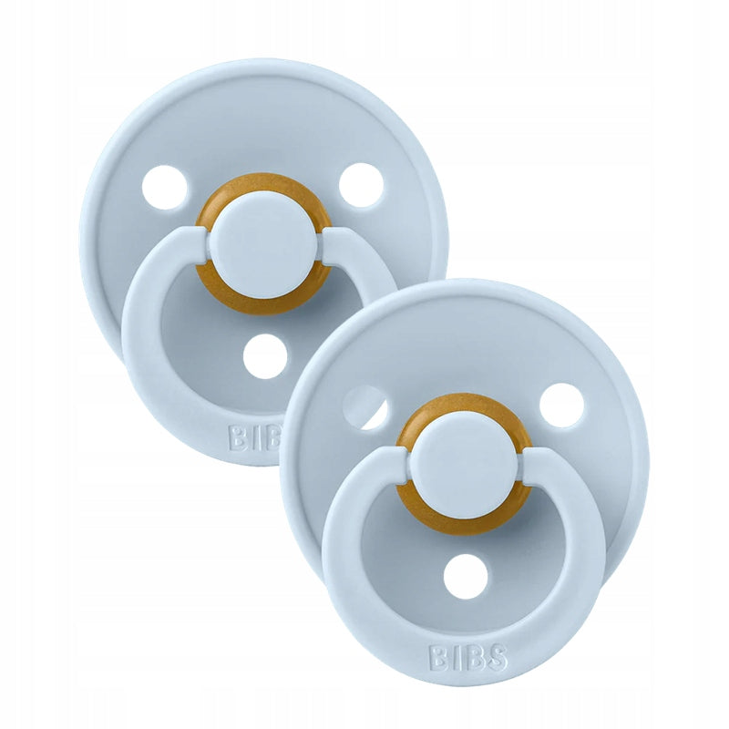 BIBS COLOUR chupetes calmantes 2 pack de caucho 0-6 meses
