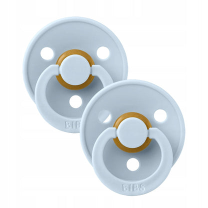 BIBS COLOUR chupetes calmantes 2 pack de caucho 0-6 meses