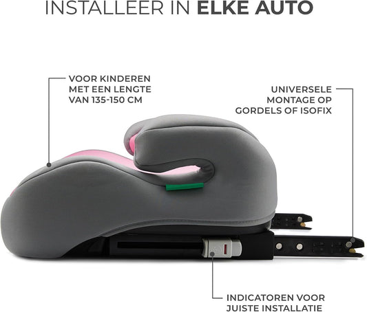 Kinderkraft I-BOOST autós ülésmagasító 135–150 cm-es gyermekeknek