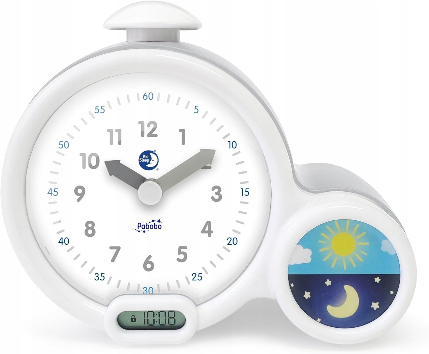 PABOBO Kid'Sleep oktató ébresztőóra, szürke