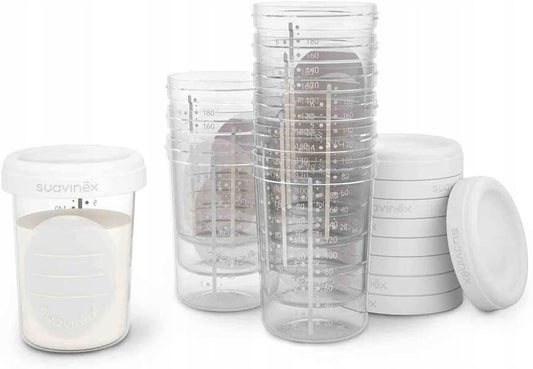SUAVINEX contenitori per la conservazione 10 x 200ml