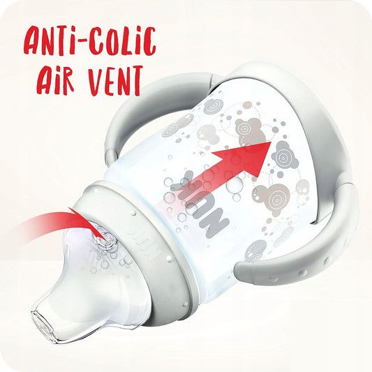 NUK Tanulópohár pohár 150 ml hőmérsékletjelző
