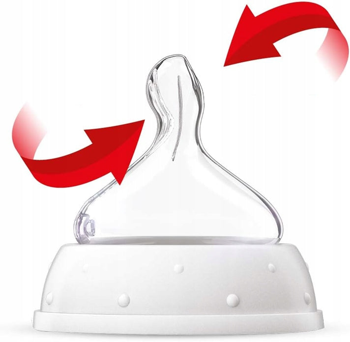 NUK First Choice+ 6-18 m FĽAŠA 300 ml s indikátorom teploty