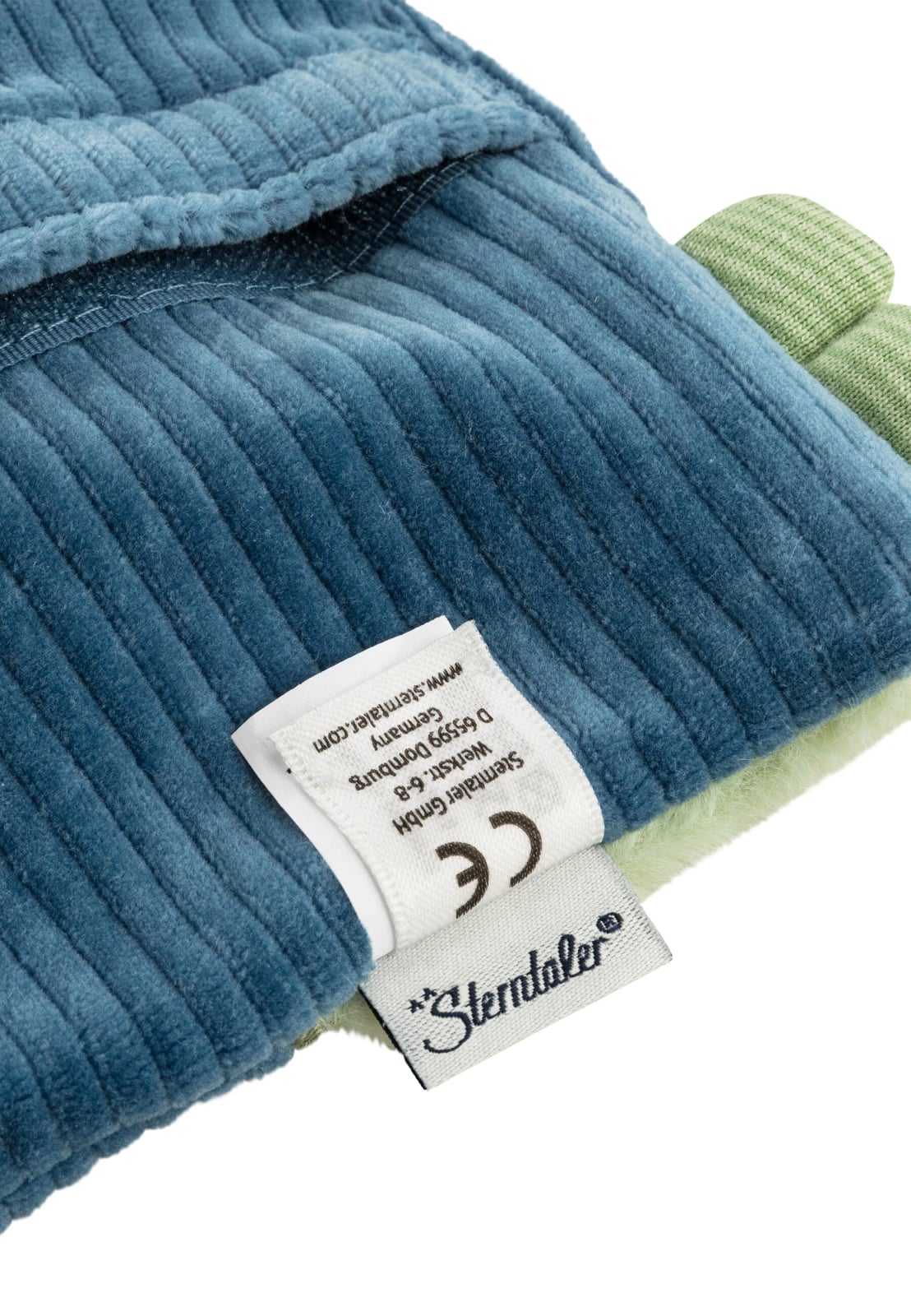Sterntaler Dino Rexi blue oat-filled cushion 17x17cm