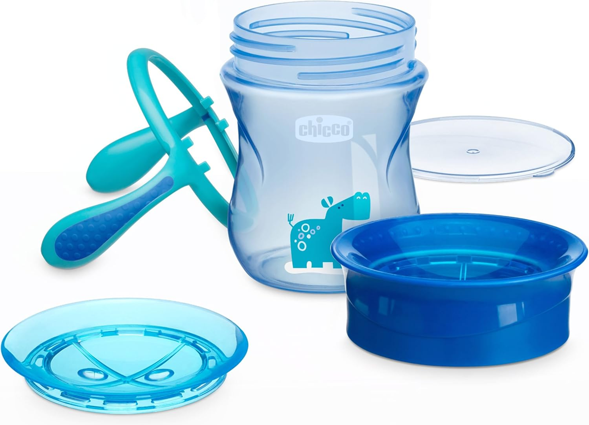 CHICCO Perfect Cup tazza antigoccia beccuccio 360 gradi 200 ml 12 m+