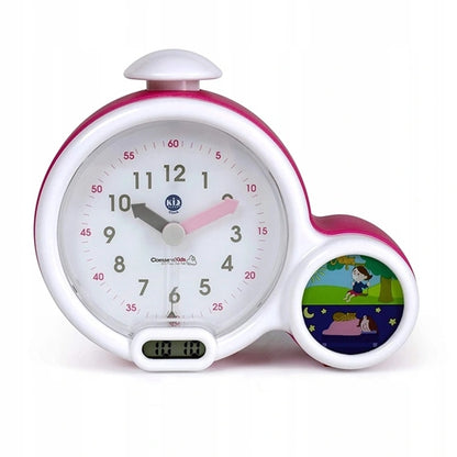 PABOBO Kid'Sleep OKTATÓS ÉBRESZTŐÓRA rózsaszín
